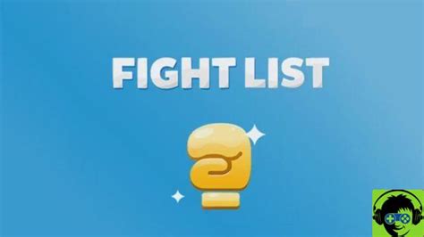fight list solution.